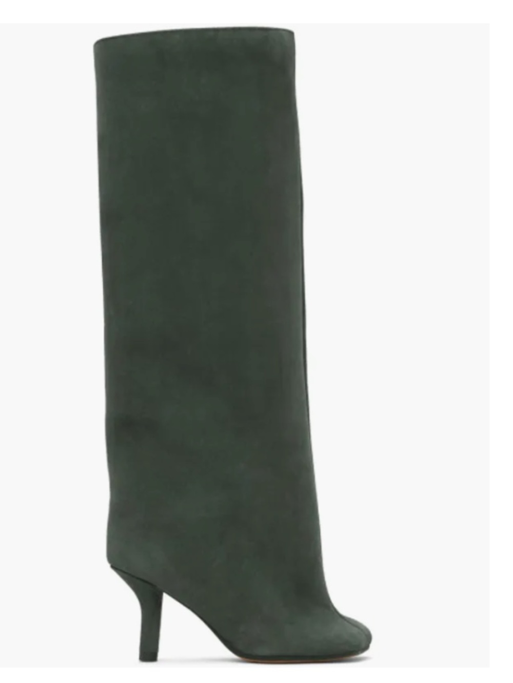 MM6 Maison Margiela Green Anatomic Tall Boots